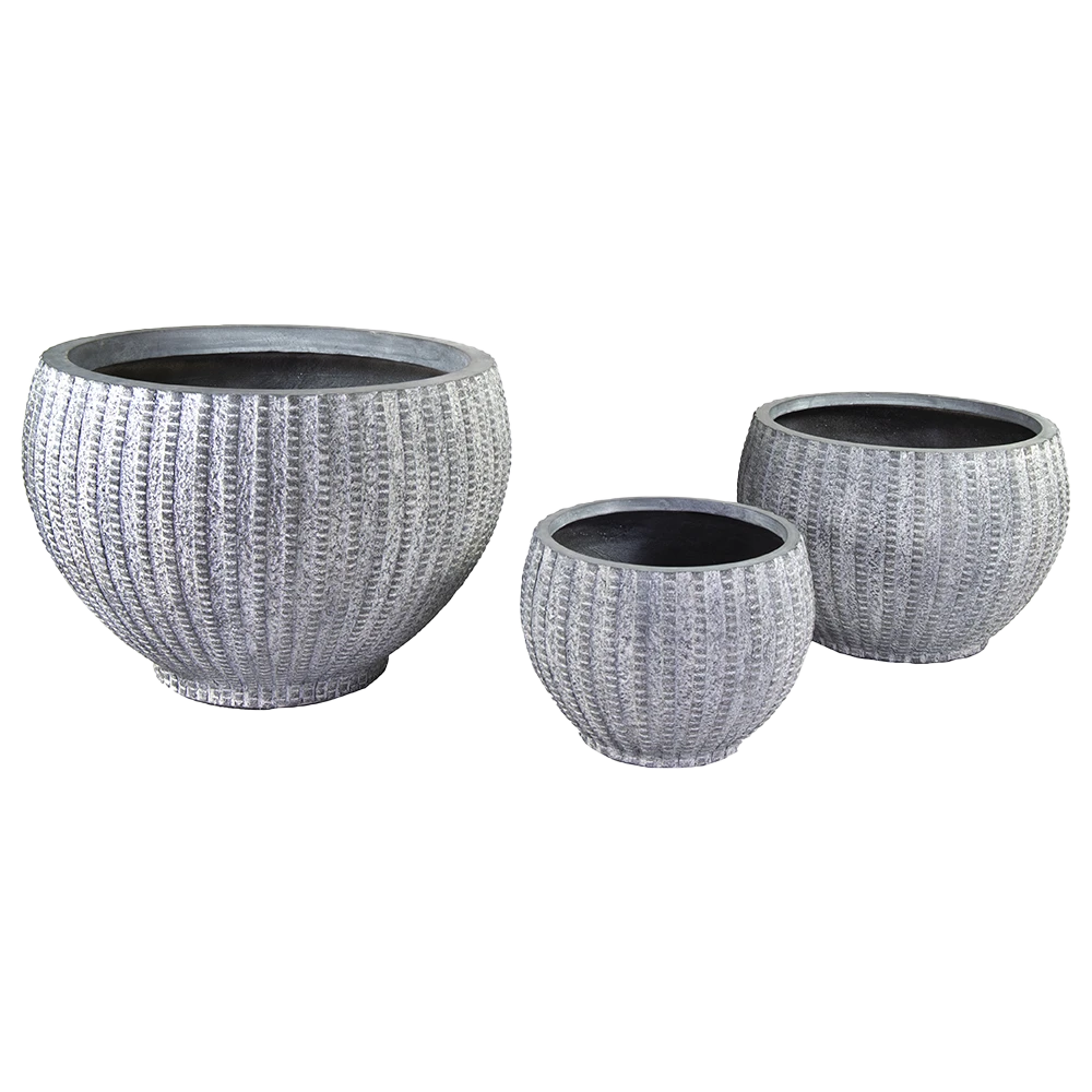Bloempot Arkansas Monika 1 Washed - D110 X H76cm - Lichtgrijs 2 Bloempot Arkansas Monika 1 Washed - D110 X H76cm - Lichtgrijs - Afbeelding 2