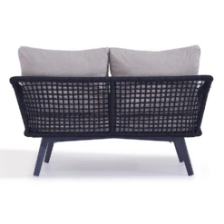 Barcelona 4-delige Stoel-bank Loungeset Met Salontafel -Tuin Decor Verkoop barcelona 4 delige stoel bank loungeset met salontafel 5