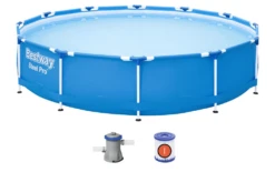 Bestway Zwembad - Steel Pro Max Incl. Filter En Pomp - U00f8366cm 7 Bestway Zwembad - Steel Pro Max Incl. Filter En Pomp - U00f8366cm -Tuin Decor Verkoop bestway zwembad steel pro max incl filter en pomp d366cm 4 1