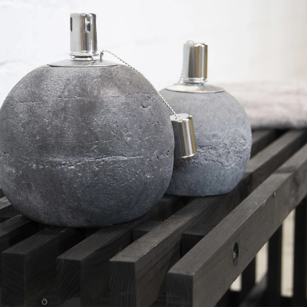 Betonnen Olielamp L - Fancy Flames 3 Betonnen Olielamp L - Fancy Flames - Afbeelding 3