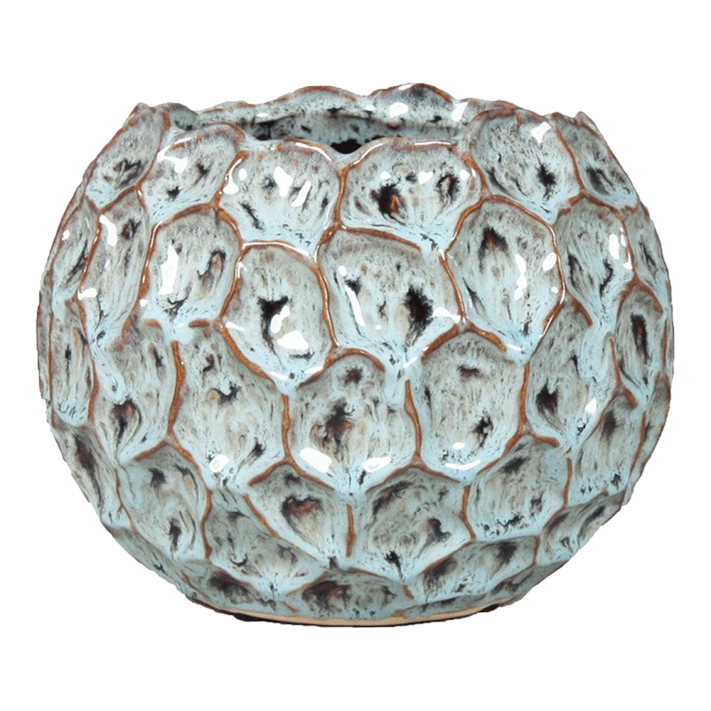 Bloempot Brussel - D17,5 X H13,5cm - Groen 1 Bloempot Brussel - D17,5 X H13,5cm - Groen