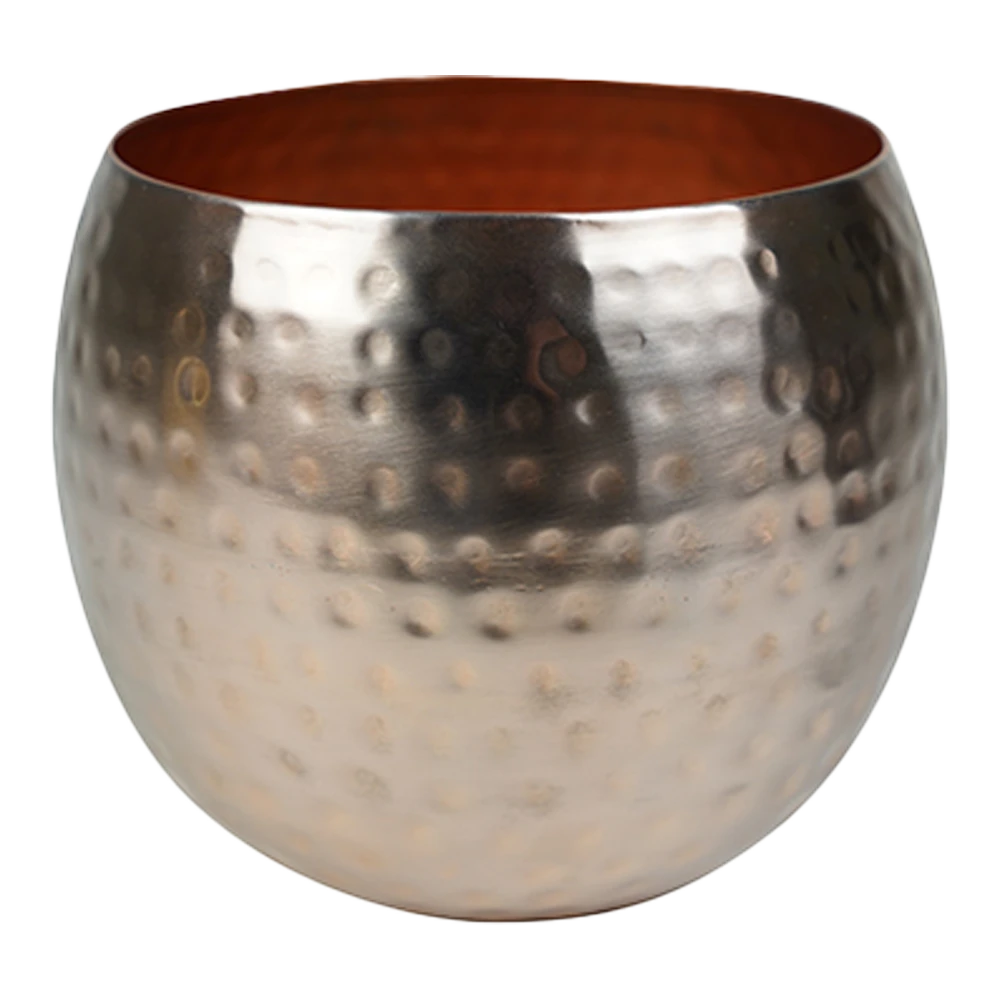 Bloempot Kody - D23 X H19cm - Rosu00e9 Goud 1 Bloempot Kody - D23 X H19cm - Rosu00e9 Goud