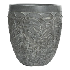 Bloempot Kyli - D31 X H33cm - Grijs