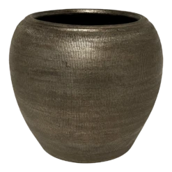 Bloempot Phoenix - D39 X H36cm - Zilver