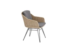 Bohemian Dining Stoel - Naturel - Incl. Kussens -Tuin Decor Verkoop bohemian dining stoel naturel incl kussens 4 3