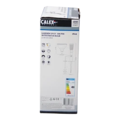 Calex Tuinspot Op Spies Compleet Met 1.5m Kabel En Par38 LED Lamp - 15W - E27 - 3000K -Tuin Decor Verkoop calex tuinspot op spies 15m kabel en par38 led lamp 15w e27 3000k netstroom 3