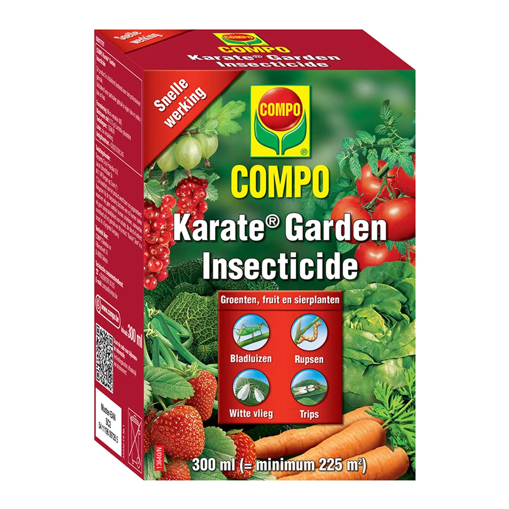 Compo Karate Garden 300ml Concentraat - Insecten En Ongedierte 1 Compo Karate Garden 300ml Concentraat - Insecten En Ongedierte