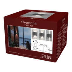 Konstsmide Cremona PowerLED 230V Wandlamp Flush 13.5cm, 2x 3W -Tuin Decor Verkoop cremona powerled 230v wandlamp flush 135cm 2x 3w netstroom 5