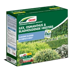 DCM Meststof Ilex, Osmanthus & Bladhoudende Heesters - 3kg - Tuinplanten Voeding