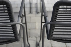 Elba Dining Stoel - Antraciet - Incl. Kussen -Tuin Decor Verkoop elba dining stoel antraciet incl kussen 5 3