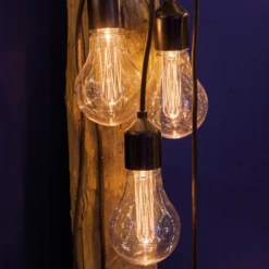 Lumineo Feestverlichting Lichtsnoer - Classic Vorm - 950cm - 20 LEDS Groot - Klassiek Warm -Tuin Decor Verkoop feestverlichting lichtsnoer classic vorm 950cm 20 leds groot klassiek warm netstroom 4 3