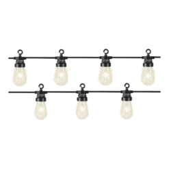 Lumineo Feestverlichting Lichtsnoer - Peervorm - 950cm - 20 LEDS - Warm Wit 9 Lumineo Feestverlichting Lichtsnoer - Peervorm - 950cm - 20 LEDS - Warm Wit -Tuin Decor Verkoop feestverlichting lichtsnoer peervorm 950cm 20 leds warm wit netstroom 5 3