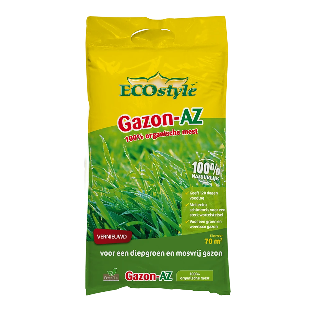 EcoStyle Gazon-AZ 5kg - Gazonmeststof 1 EcoStyle Gazon-AZ 5kg - Gazonmeststof