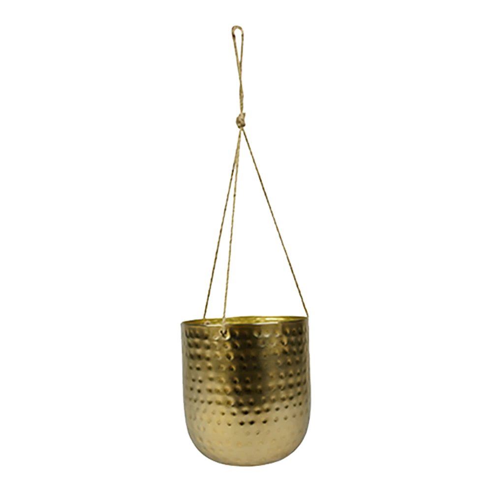 Hangpot Kody - D17 X H20cm - Goud 1 Hangpot Kody - D17 X H20cm - Goud