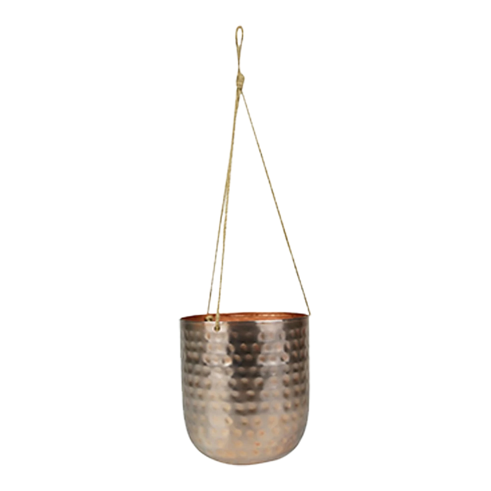 Hangpot Kody - D16 X H18cm - Rosu00e9 Goud 1 Hangpot Kody - D16 X H18cm - Rosu00e9 Goud