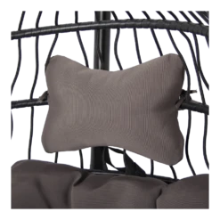 Tuin Decor Verkoop -Tuin Decor Verkoop hangstoel norway inklapbaar zwart bruin 2