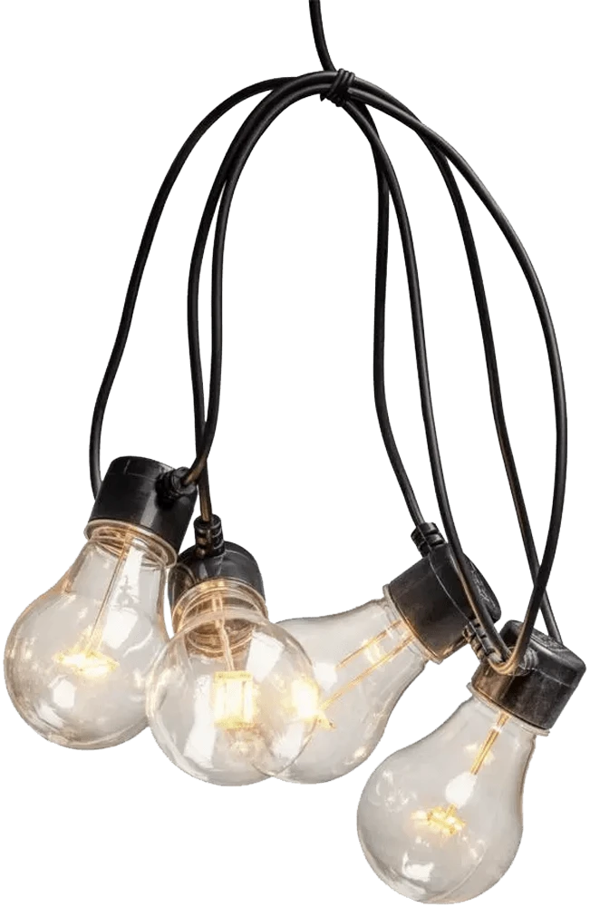 Lichtsnoer Feestverlichting Peer LED Koppelbaar + Dimbaar - Startset - 10m - 20 LED's - Konstsmide - Afbeelding 2