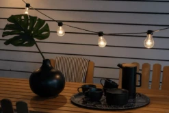 Lichtsnoer Feestverlichting Peer LED Koppelbaar + Dimbaar - Startset - 10m - 20 LED's - Konstsmide -Tuin Decor Verkoop lichtsnoer feestverlichting peer led koppelbaar dimbaar startset 10m 20 led s 4