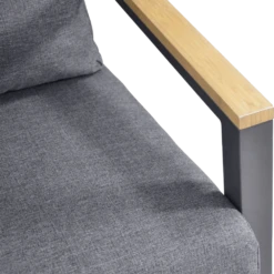 Loungeset Donnan Charcoal -Tuin Decor Verkoop loungeset donnan charcoal 3 1