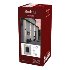 Konstsmide Modena 230V Wandlamp Triade Twinspot Single Strip 23.5cm, GU10, Max 2x 35W -Tuin Decor Verkoop modena 230v wandlamp triade twinspot single strip 235cm gu10 max 2x 35w netstroom 4