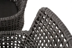 Opera Dining Stoel - Antraciet - Incl. Kussen -Tuin Decor Verkoop opera dining stoel antraciet incl kussen 5 3