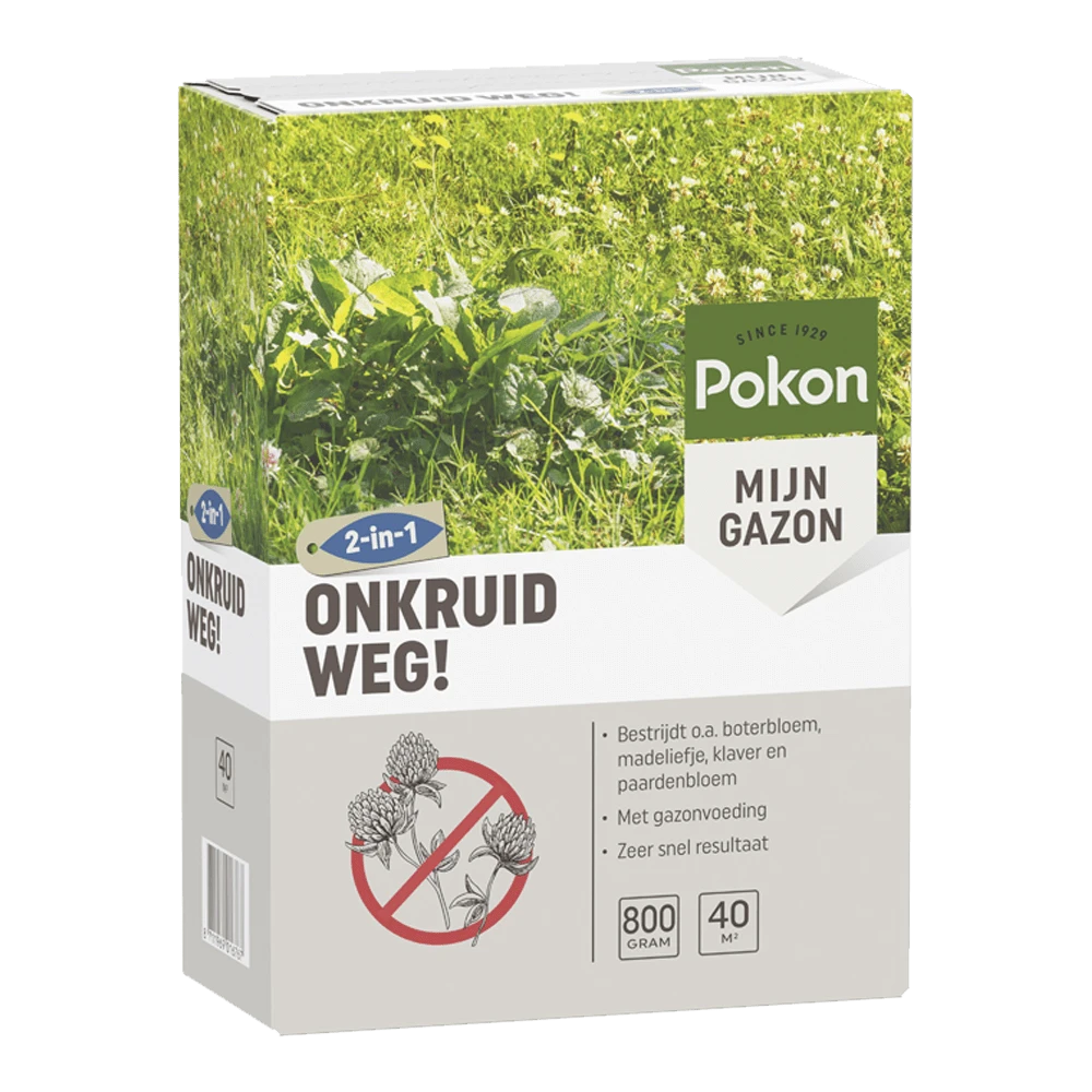 Pokon Onkruid Weg! 800gr Voor 40mu00b2 - Onkruid En Aanslag