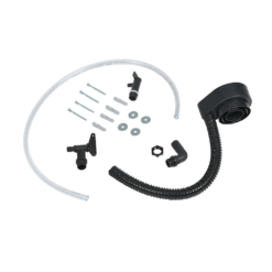 Regentank 276L Kunststof - Antraciet - H135x60x40cm - Nature -Tuin Decor Verkoop regentank 276l kunststof antraciet h135x60x40cm 3 1