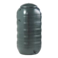 Regenton 250L Kunststof 'slimline' - Groen H121x50x50cm - Nature