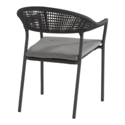 Sienna Dining Stoel - Grijs - Incl. Kussen -Tuin Decor Verkoop sienna dining stoel grijs incl kussen 3 1