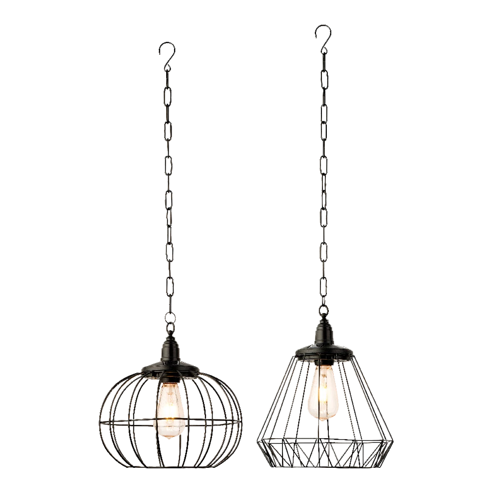 Lumineo Solar Hanglamp - LED - D28.3 X H27cm - Zwart - Assorti - Afbeelding 3