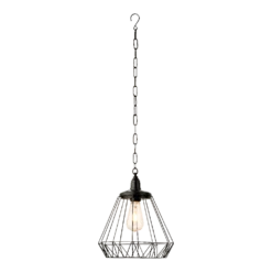 Lumineo Solar Hanglamp - LED - D28.3 X H27cm - Zwart - Assorti -Tuin Decor Verkoop solar hanglamp led d283 x h27cm zwart assorti solar 5 3