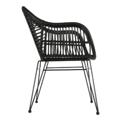 Stoel Moda Zwart -Tuin Decor Verkoop stoel moda zwart 3
