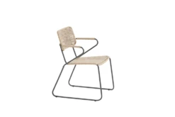 Swing Dining Stoel - Naturel -Tuin Decor Verkoop swing dining stoel naturel 4 3