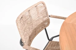 Swing Dining Stoel - Naturel -Tuin Decor Verkoop swing dining stoel naturel 5 3