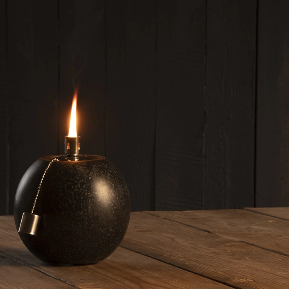 Terrazzo Olielamp S - Fancy Flames 2 Terrazzo Olielamp S - Fancy Flames - Afbeelding 2