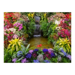 Tuinposter Watertrappetje - L - 120x90cm