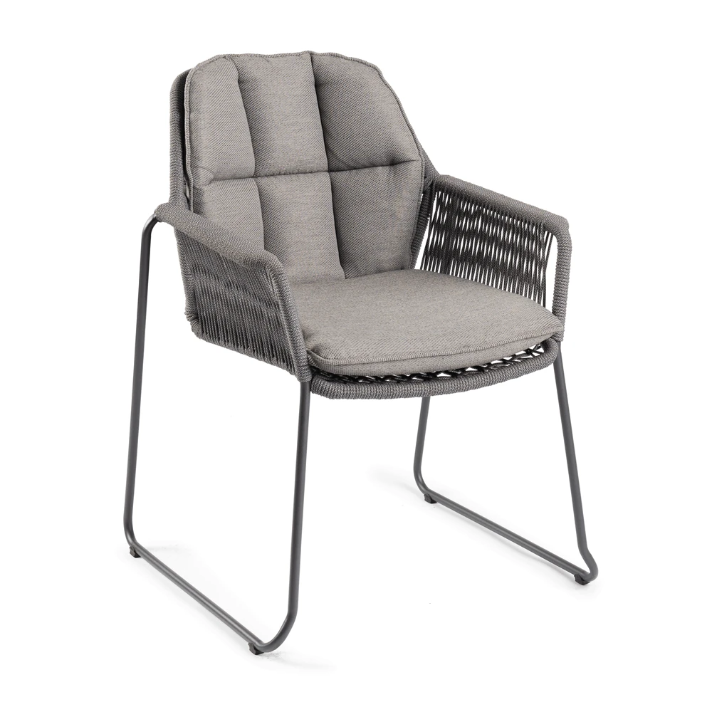 Tuinstoel Rivera - Dining Stoel - Charcoal 1 Tuinstoel Rivera - Dining Stoel - Charcoal