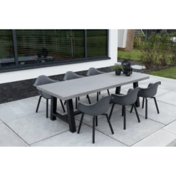 Tuintafel Toro - Betonlook - 250x100cm -Tuin Decor Verkoop tuintafel toro betonlook 250x100cm 3