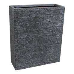 Plantenbak Utah Terras - L60 X B23 X H72cm - Donkergrijs