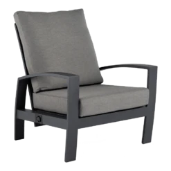 Valencia Loungestoel - Charcoal