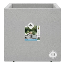 Elho Vivo Next Vierkant Wielen 30cm - Warm Grijs 11 Elho Vivo Next Vierkant Wielen 30cm - Warm Grijs -Tuin Decor Verkoop vivo next vierkant wielen 30cm warm grijs 5 1