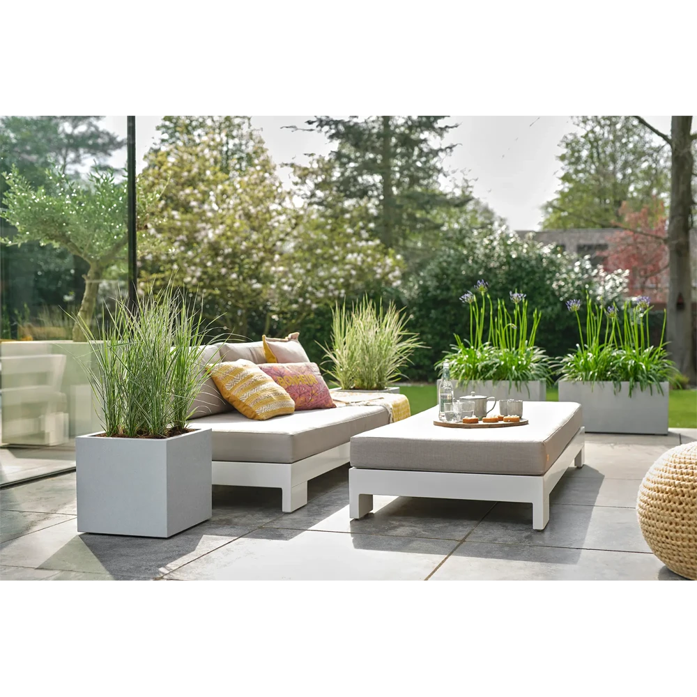 Elho Vivo Next Vierkant Wielen 30cm - Warm Grijs 7 Elho Vivo Next Vierkant Wielen 30cm - Warm Grijs - Afbeelding 7