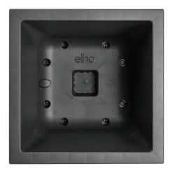 Elho Vivo Next Vierkant Wielen 40cm - Living Black -Tuin Decor Verkoop vivo next vierkant wielen 40cm living black 3 1