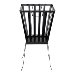 Vuurkorf Vierkant - Fancy Flames - Los Onderstel -Tuin Decor Verkoop vuurkorf vierkant fancy flames los onderstel 3