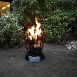 Vuurschaal En -korf - 2in1 - Fancy Flames -Tuin Decor Verkoop vuurschaal en korf 2in1 fancy flames 4