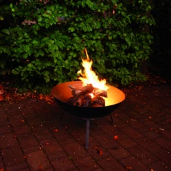 Vuurschaal Op Standaard - D60cm - Fancy Flames -Tuin Decor Verkoop vuurschaal op standaard d60cm fancy flames 3